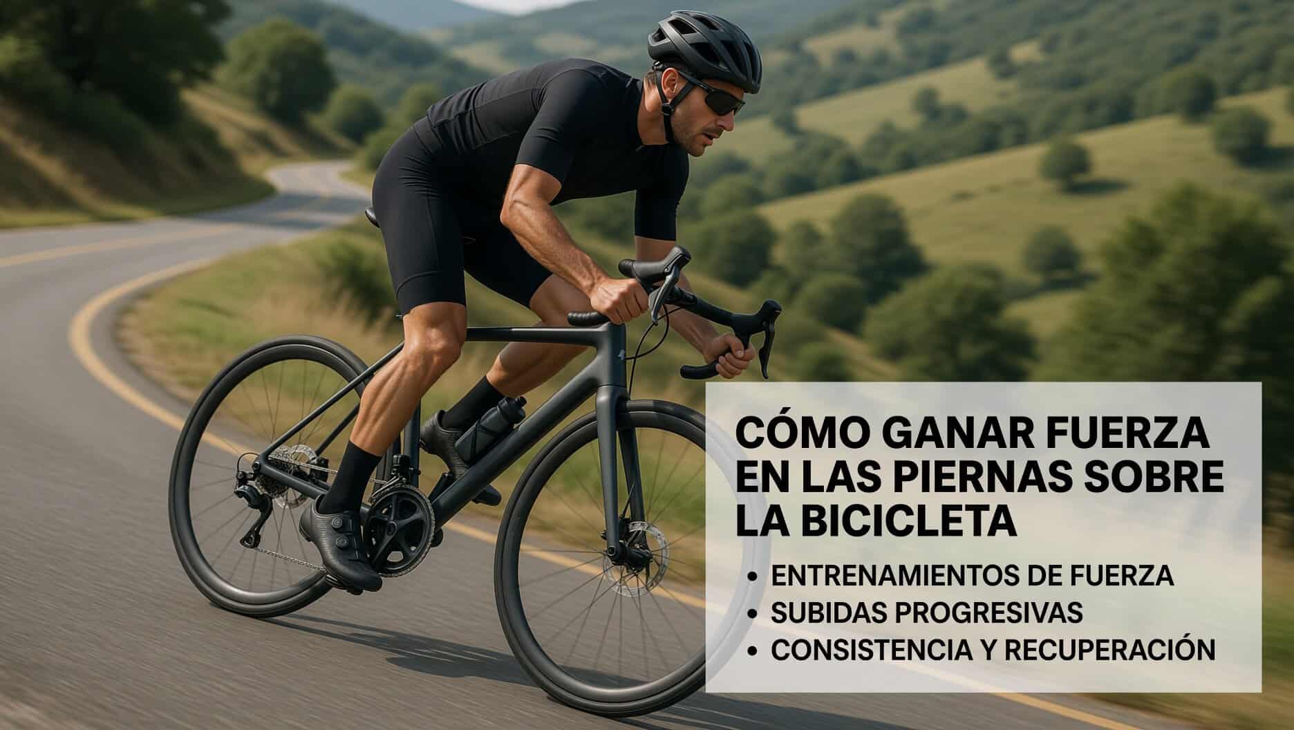 Cómo ganar fuerza en las piernas para ciclismo — merkabici.es