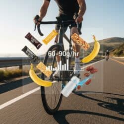 Ingesta de carbohidratos por hora si eres ciclista