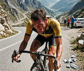 La pájara en el ciclismo