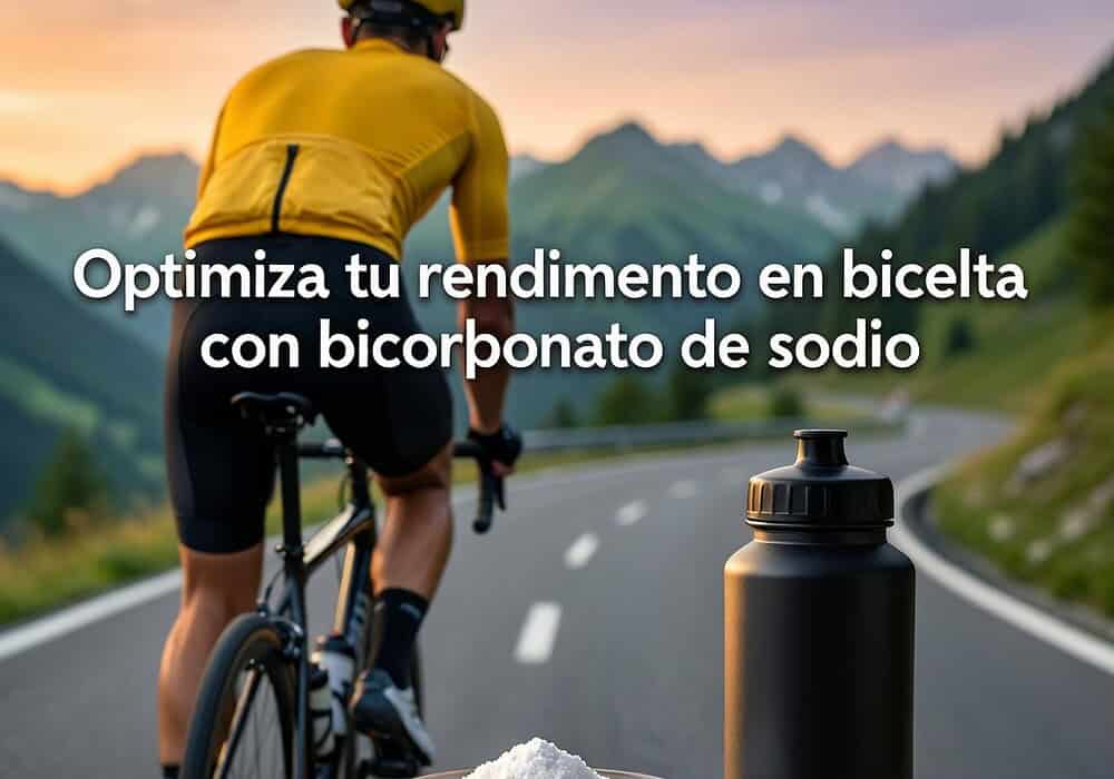 Optimiza tu rendimiento en bicicleta con bicarbonato de sodio