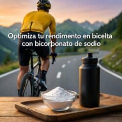 Optimiza tu rendimiento en bicicleta con bicarbonato de sodio