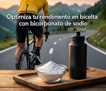 Optimiza tu rendimiento en bicicleta con bicarbonato de sodio