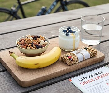 Qué comer antes de salir en bici: guía práctica según duración e intensidad