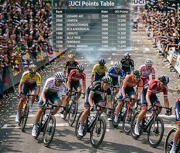 Qué son los puntos UCI y cómo se reparten en el ciclismo profesional