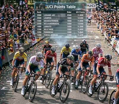 Qué son los puntos UCI y cómo se reparten en el ciclismo profesional