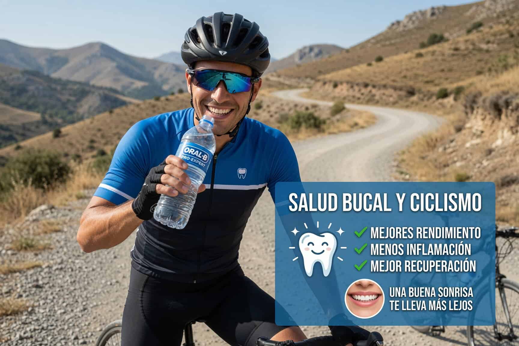 Salud bucal y ciclismo: cómo afecta al rendimiento deportivo