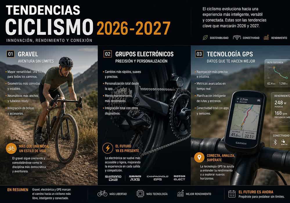 Tendencias ciclismo 2026-2027