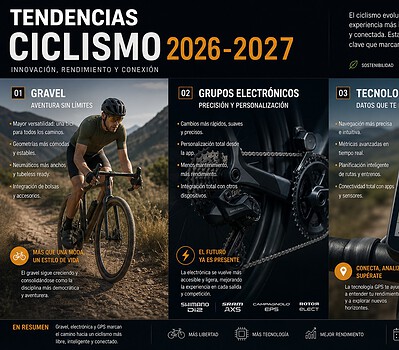 Tendencias ciclismo 2026-2027