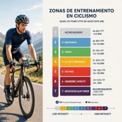 Zonas de entrenamiento en ciclismo