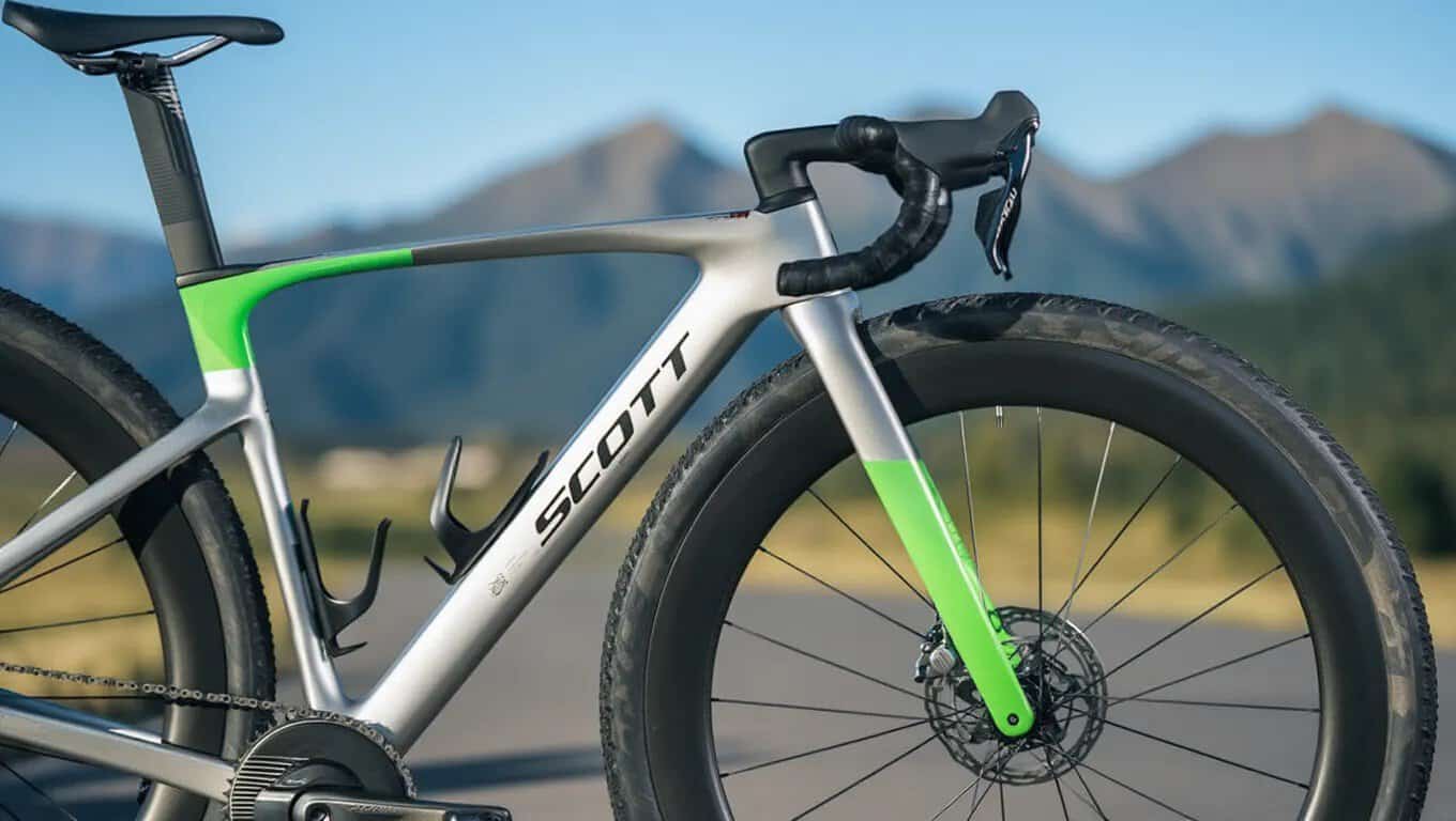 Cameron Jones y Robin Gemperle con la SCOTT RC Gravel 32 en UNBOUND 2026