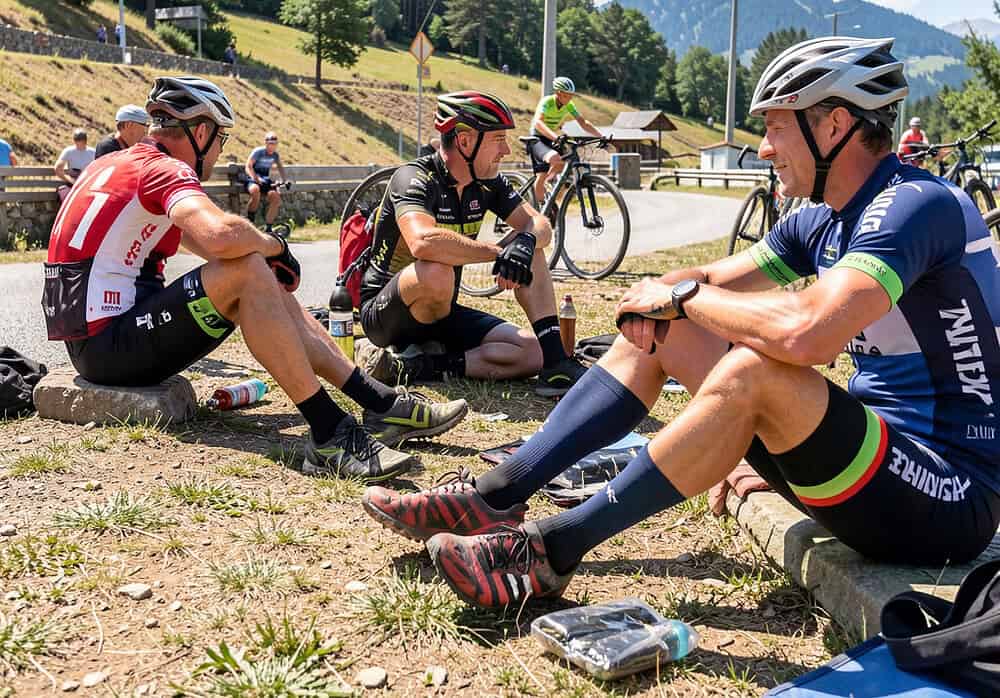 Descanso activo para ciclistas