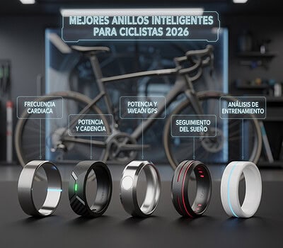 mejores anillos inteligentes de 2026 para ciclistas
