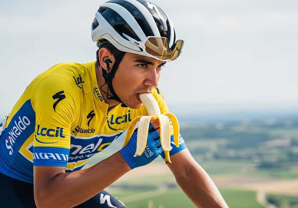 platano y ciclismo