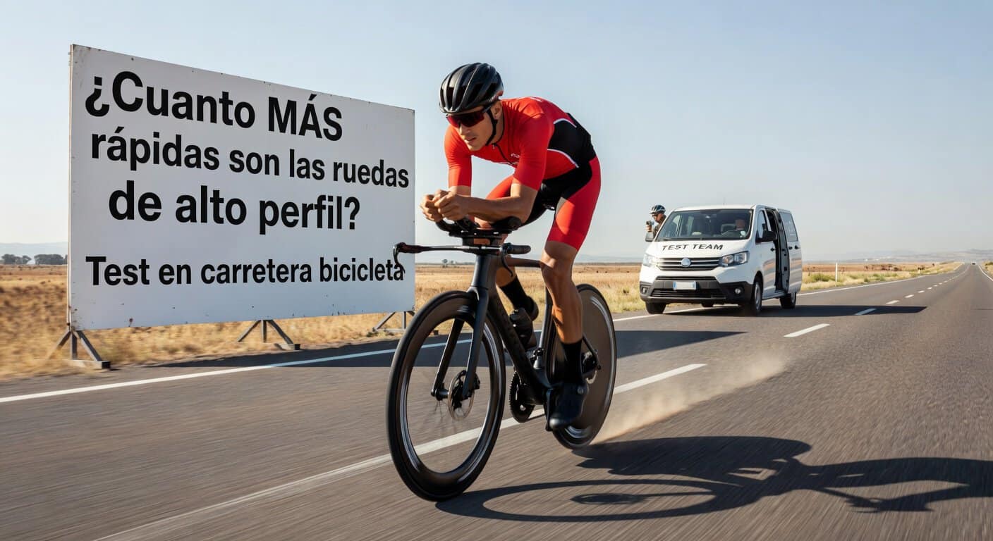 Comparativa ruedas 45mm 60mm 88mm velocidad en carretera