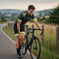 Dolor de rodilla al montar en bicicleta