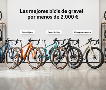 Las mejores bicis de gravel por menos de 2.000 €