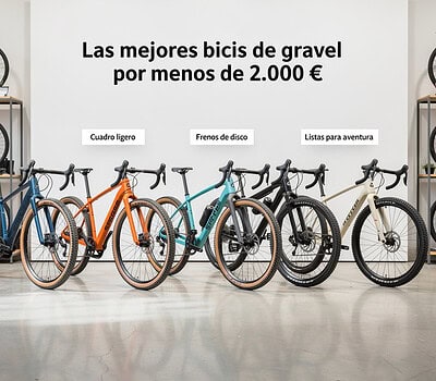 Las mejores bicis de gravel por menos de 2.000 €