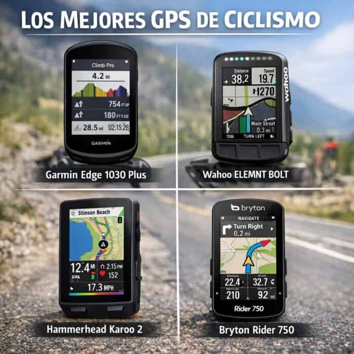 Los mejores GPS de ciclismo