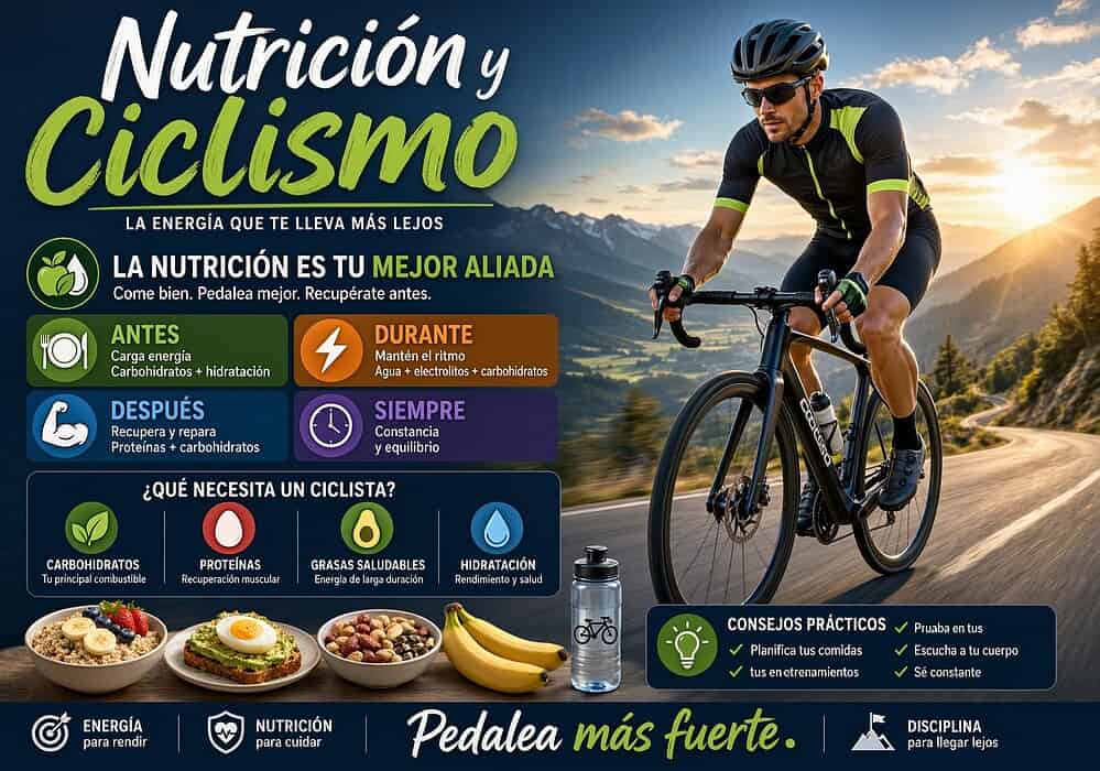 nutricion y ciclismo