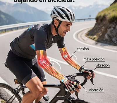 Por Qué Te Duelen las Muñecas Bajando en Bicicleta