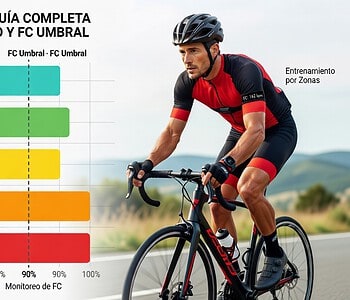 Pulsaciones en ciclismo: guía completa de zonas de entrenamiento y FC umbral