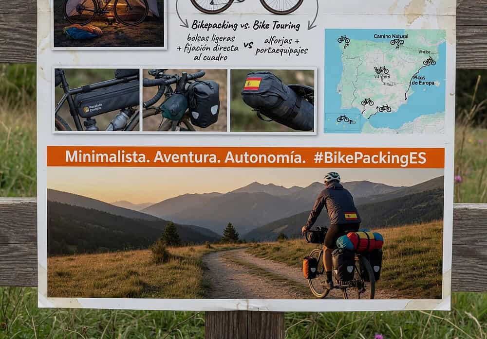 Qué es el Bikepacking