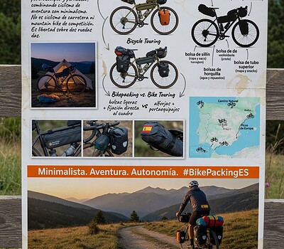 Qué es el Bikepacking