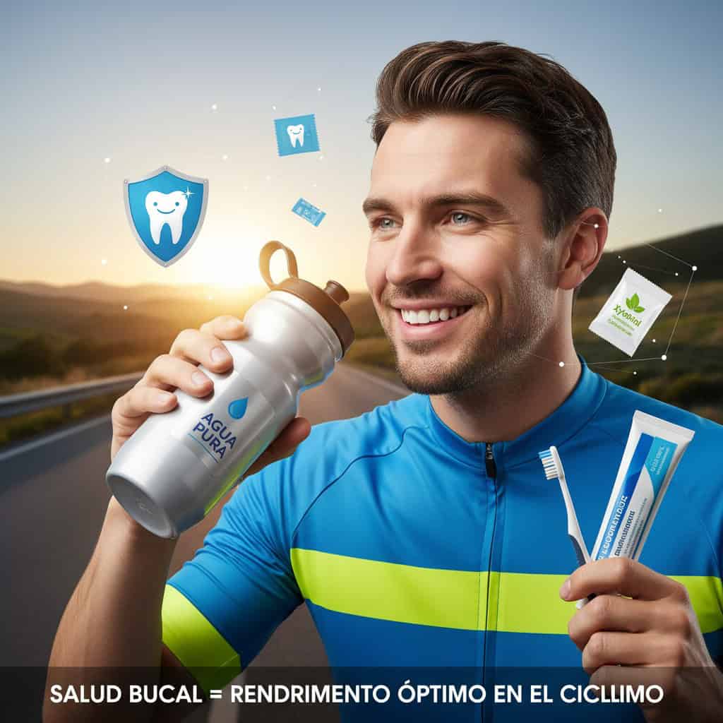 Geles energéticos y salud bucal en ciclistas: riesgo para el esmalte dental