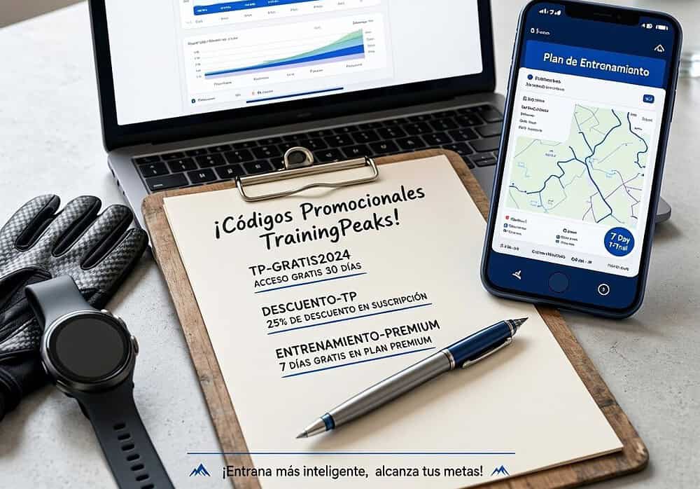 TrainingPeaks gratis códigos promocionales