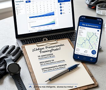 TrainingPeaks gratis códigos promocionales