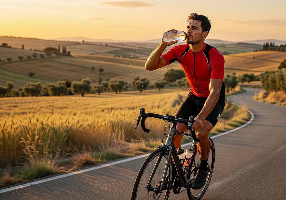 Cuánta agua debes beber en bici
