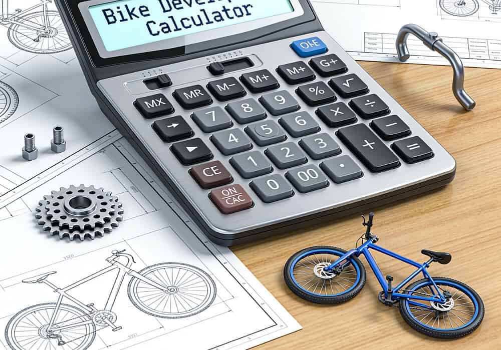 Calculadora de desarrollos bicicleta