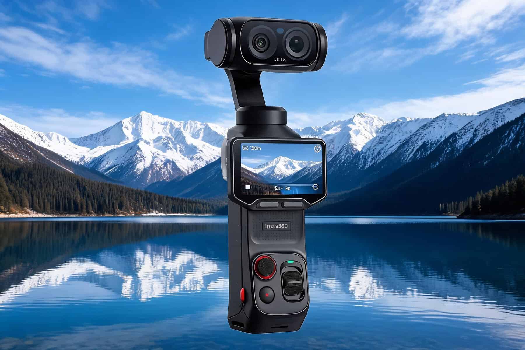 Insta360 Luna Ultra pantalla OLED desmontable monitor remoto inalámbrico