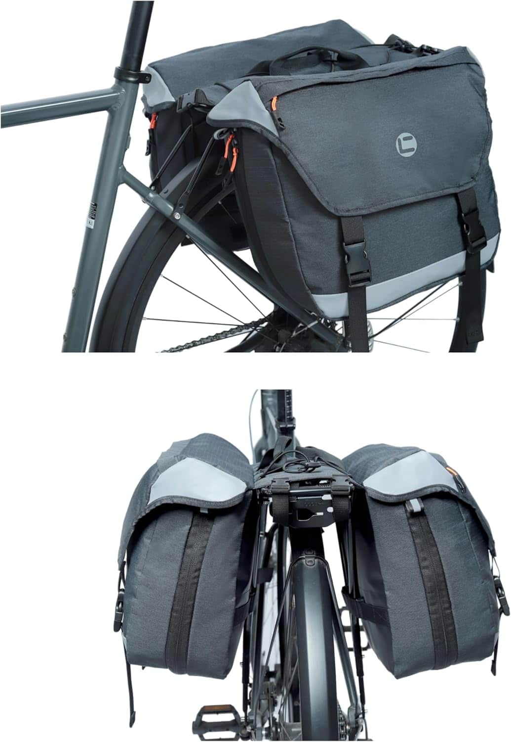 Alforjas impermeables de bicicleta Ortlieb para lluvia y cicloturismo exigente