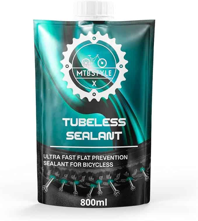 Líquido sellante tubeless para ciclismo — bote de sellante con partículas para carretera, gravel y MTB