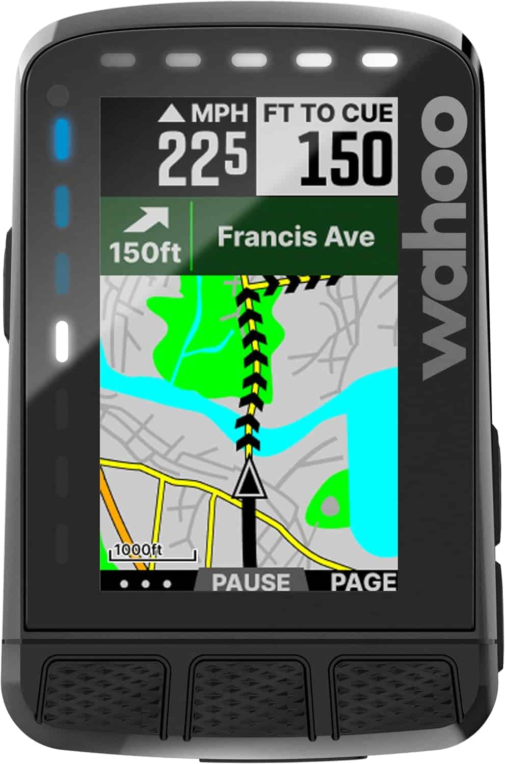 Sensor Flowbio S1 de hidratación y sodio para ciclistas — integrado en Wahoo Elemnt Bolt 3 y Roam 3