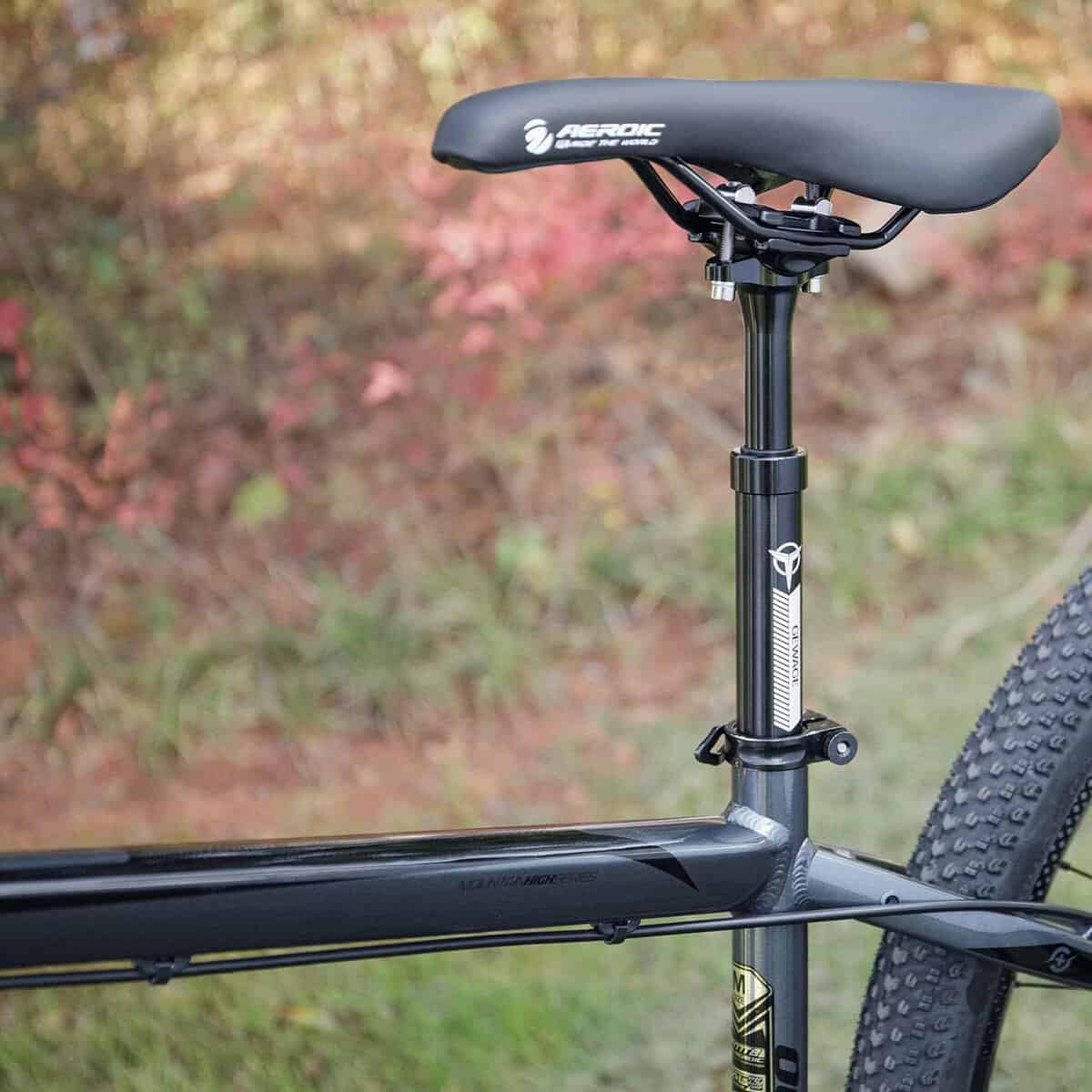 Tija telescópica MTB con diferentes recorridos disponibles en el mercado