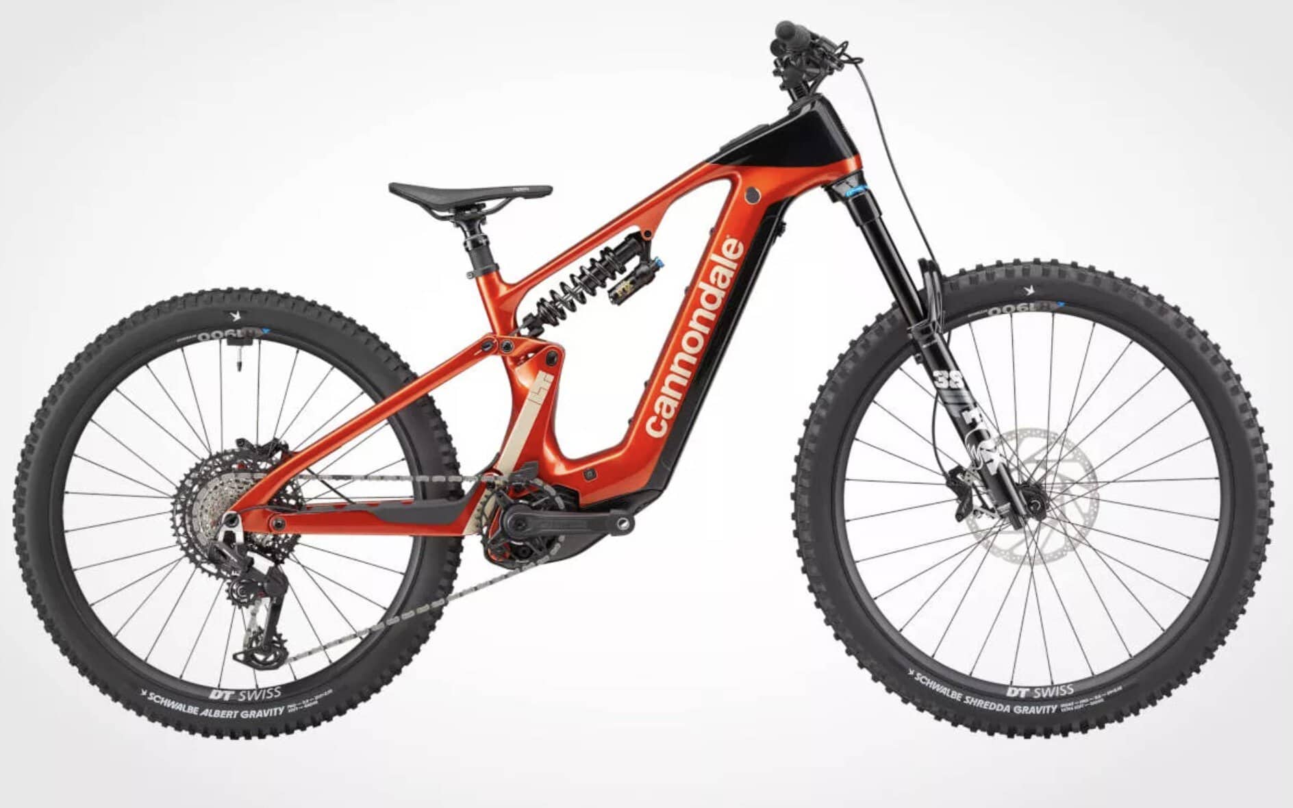 Cannondale Moterra LT 1 2026 en color Fire Orange
