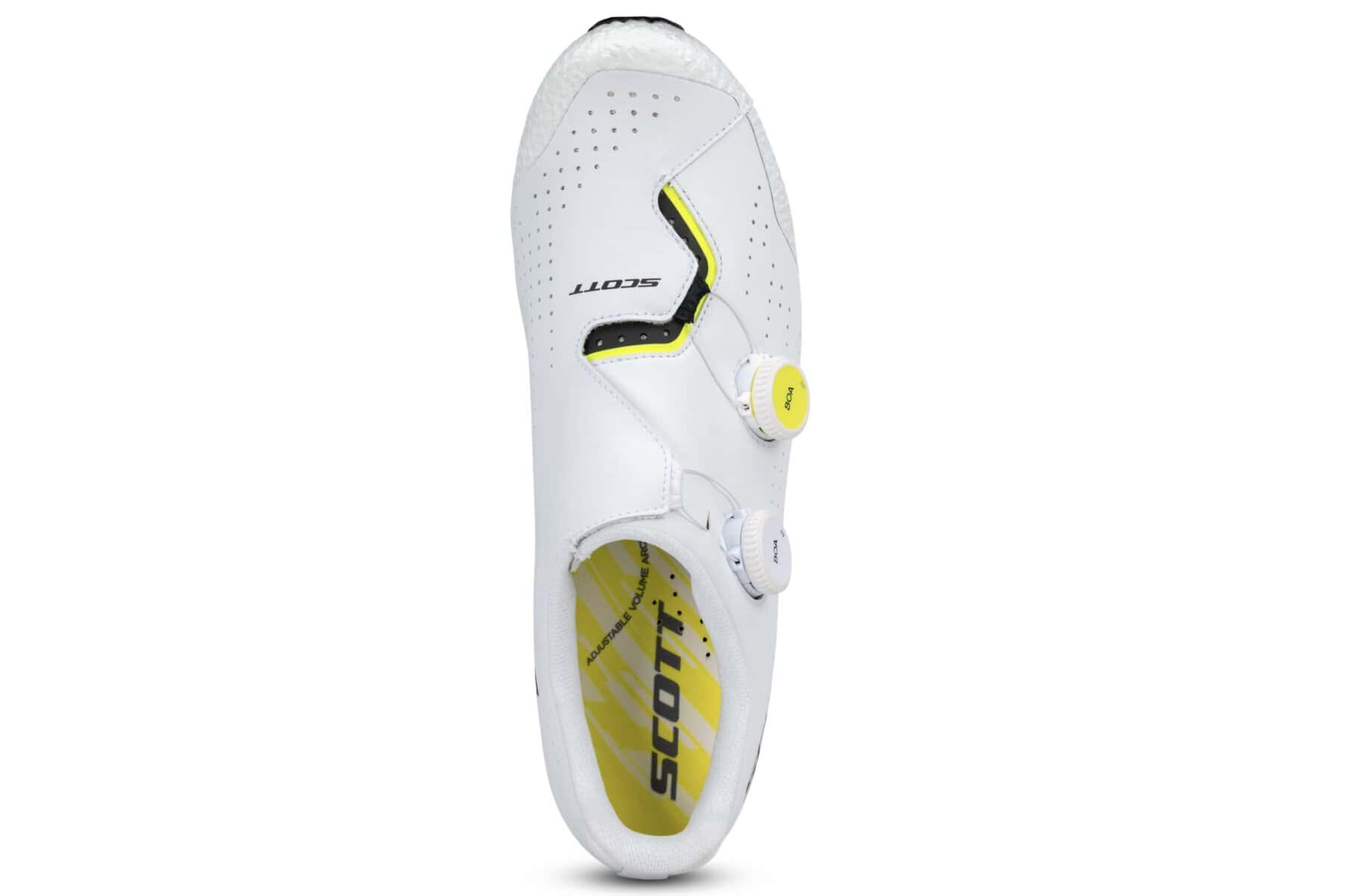 Sistema BOA Li2 de las Scott MTB RC Ultimate 2027 — doble dial para ajuste independiente