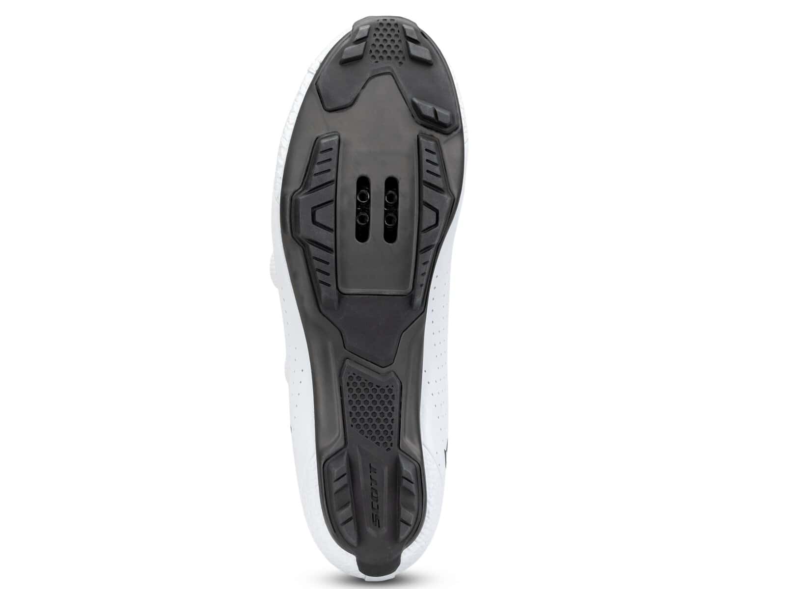 Scott MTB RC Ultimate 2027 en acción — zapatilla XC sobre pedal SPD en competición
