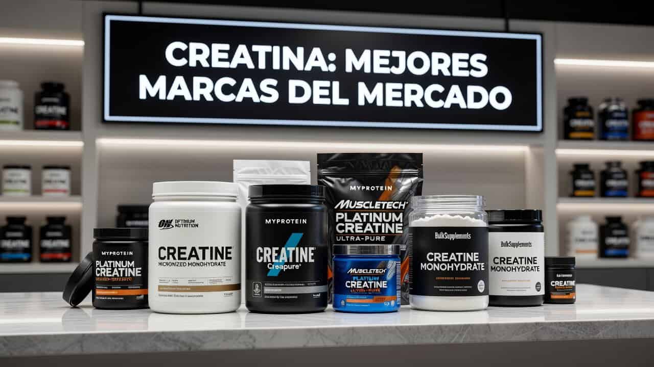 Tipos de creatina disponibles en el mercado