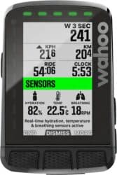 Wahoo Elemnt V3: nuevos sensores de hidratación, temperatura y respiración en tiempo real
