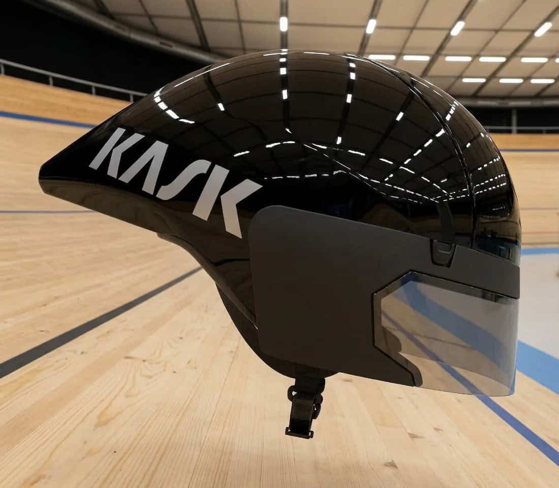 KASK Aero Pro Visor 3.0 — nailon impreso en 3D con sistema de 3 imanes laterales