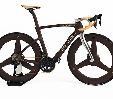 Pinarello y Louis Vuitton presentan una exclusiva Dogma F