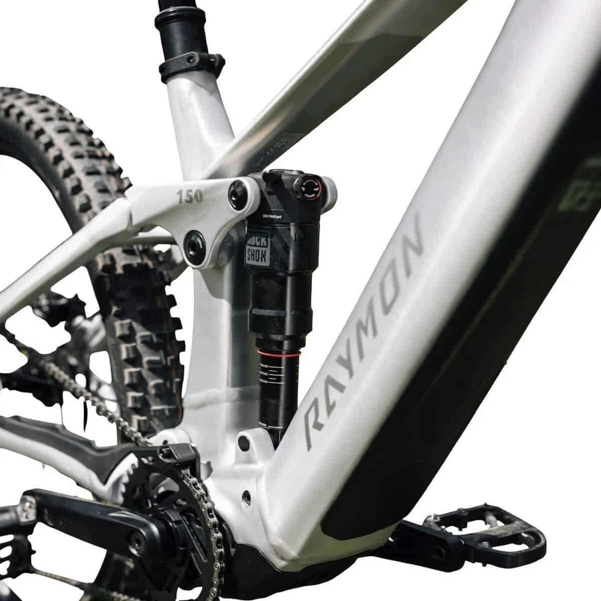 Motor Avinox M2S integrado en el cuadro de la Raymon Durok e-MTB