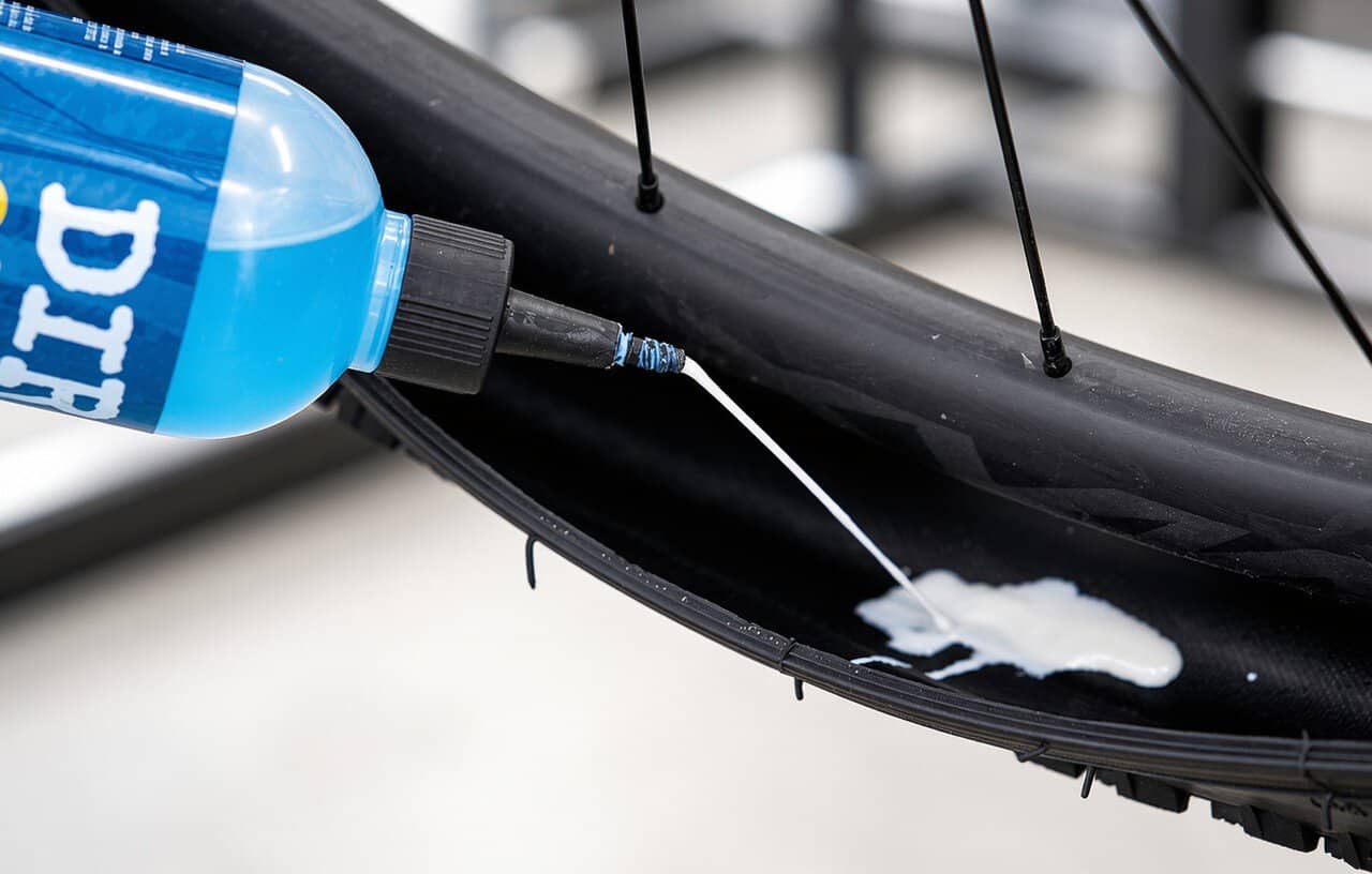 Rueda de bicicleta preparada para conversión tubeless