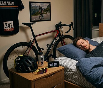 dormir bien si eres ciclista