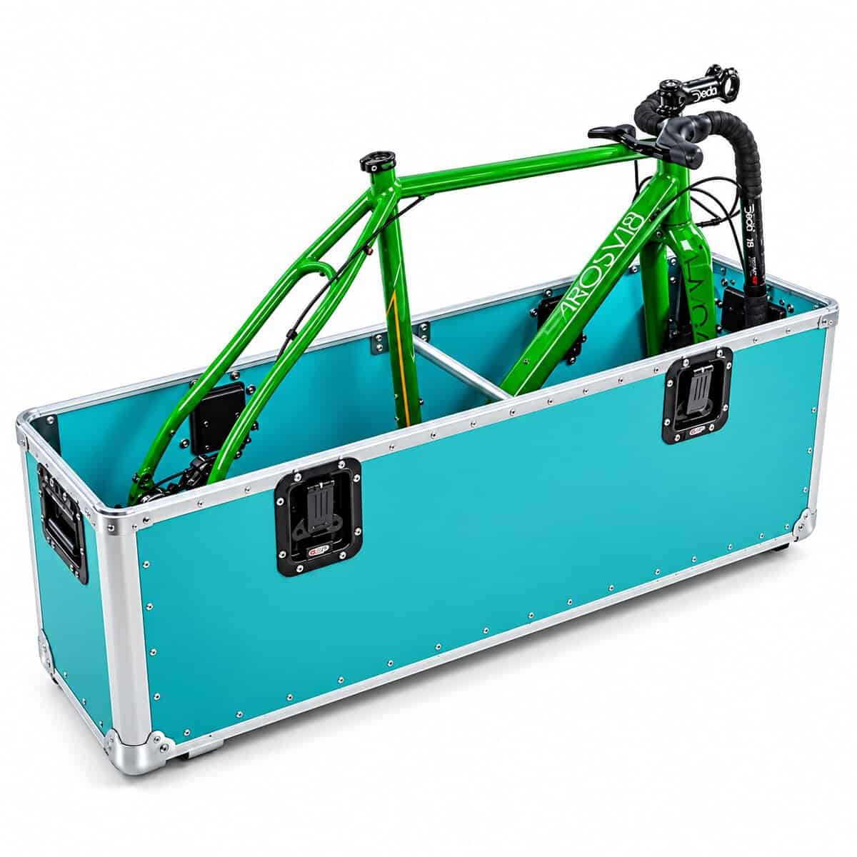 Buxum Box Tourmalet, caja de aluminio para viajar con la bicicleta