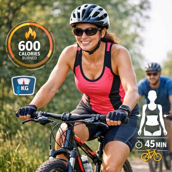 perder peso montando en bici