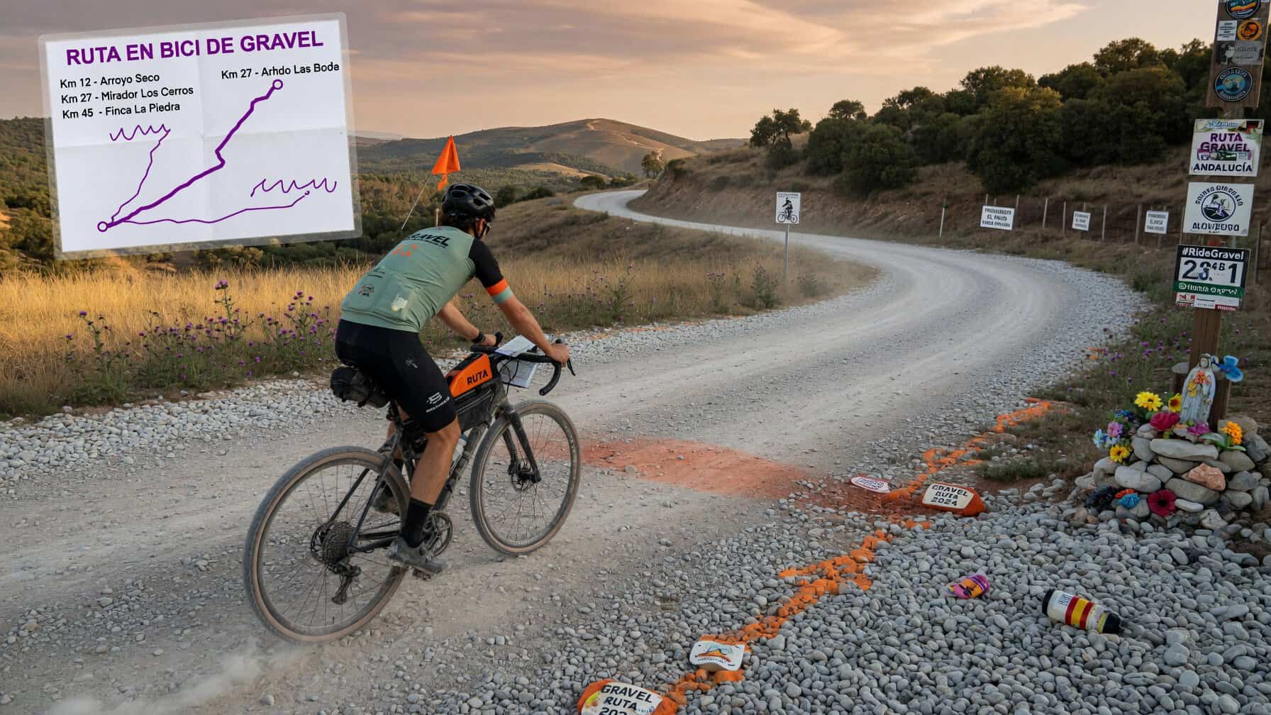 Ruta gravel y ciclismo costero en España bicicleta aventura naturaleza